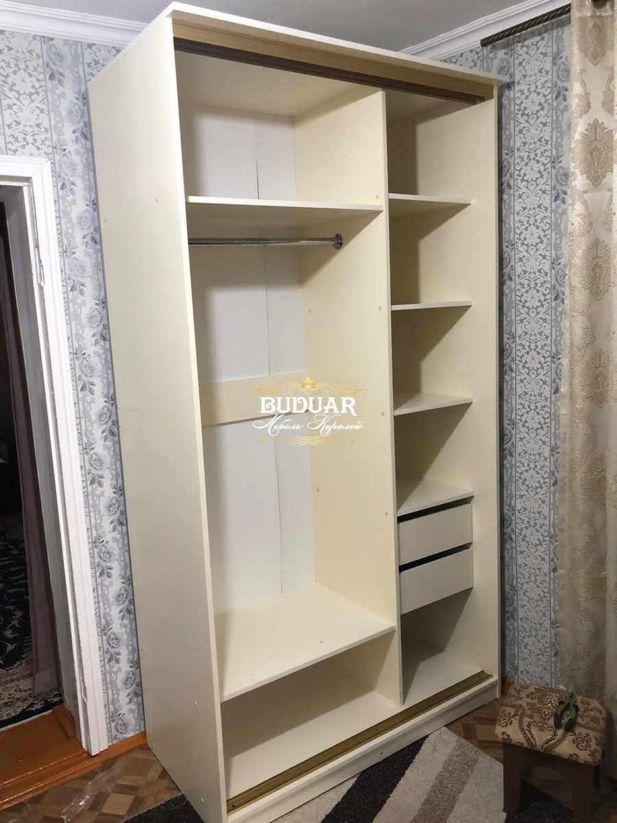 Шкаф-купе Простой 2-х дв. 120-160 см
